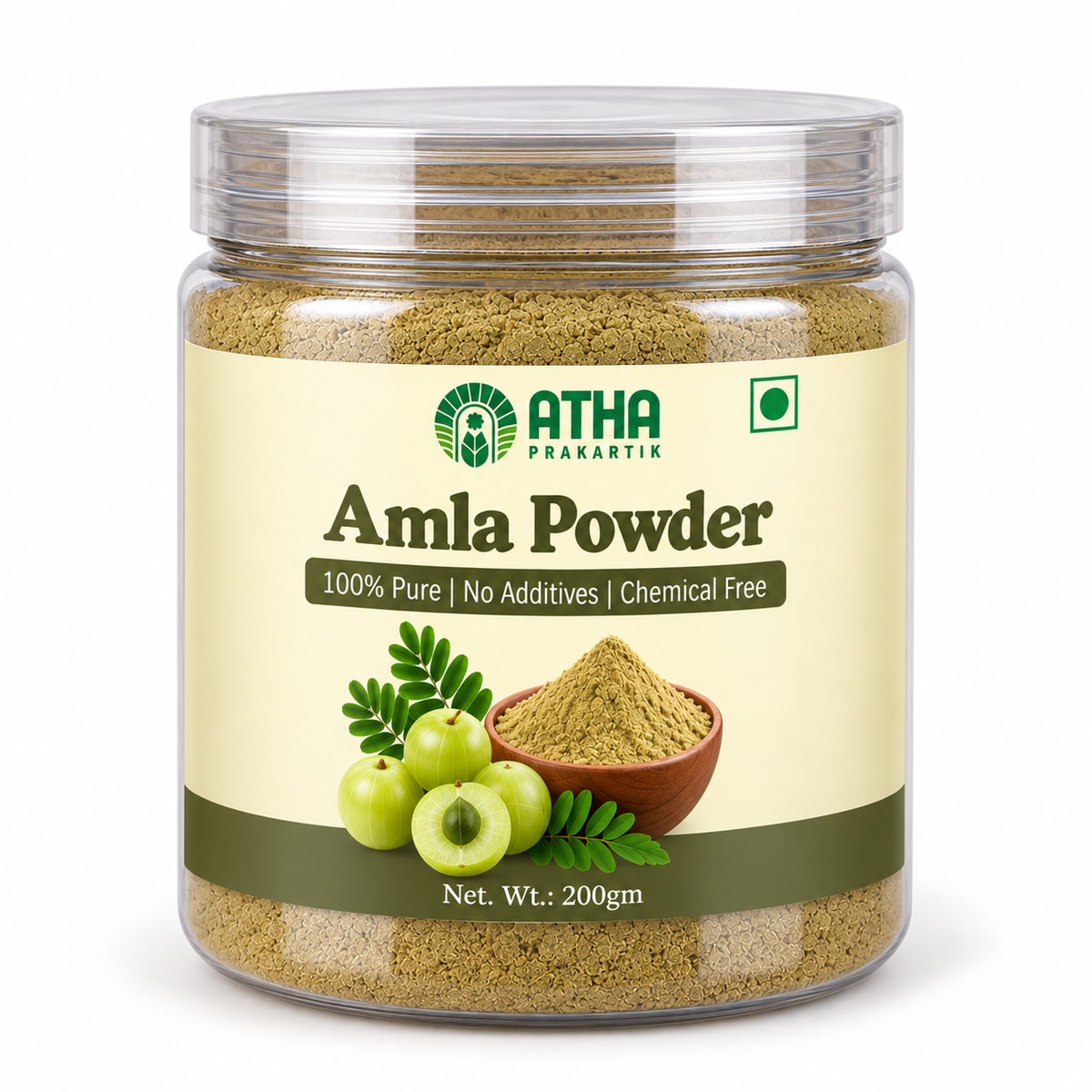 Atha Amla Powder | Indian Gooseberry | Ayurvedic Herbal Powder