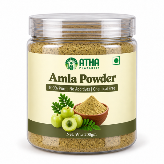 Atha Amla Powder | Indian Gooseberry | Ayurvedic Herbal Powder